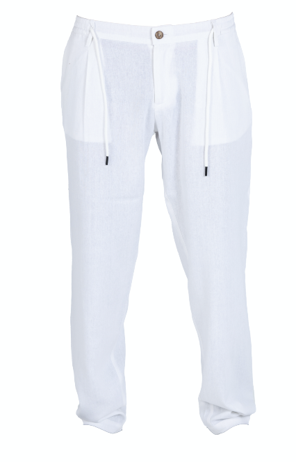 White Linen Pants