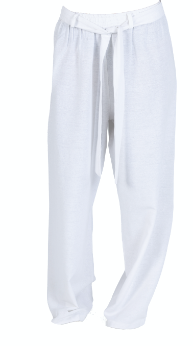 White Linen Pants