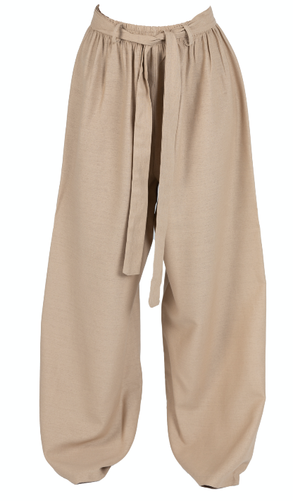 Brown Linen Pants