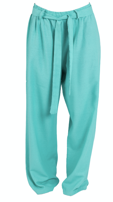 Blue Linen Pants