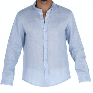 Blue Linen Shirt