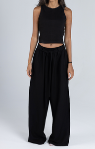 Black Linen Pants