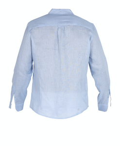 Blue Linen Shirt